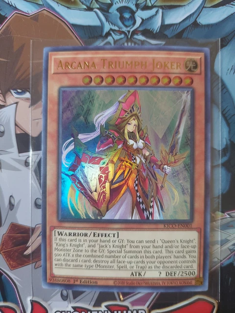 Yu-Gi-Oh! Arcana Triumph Joker KICO-EN001 Ultra Rare 1st Ed LP/NM