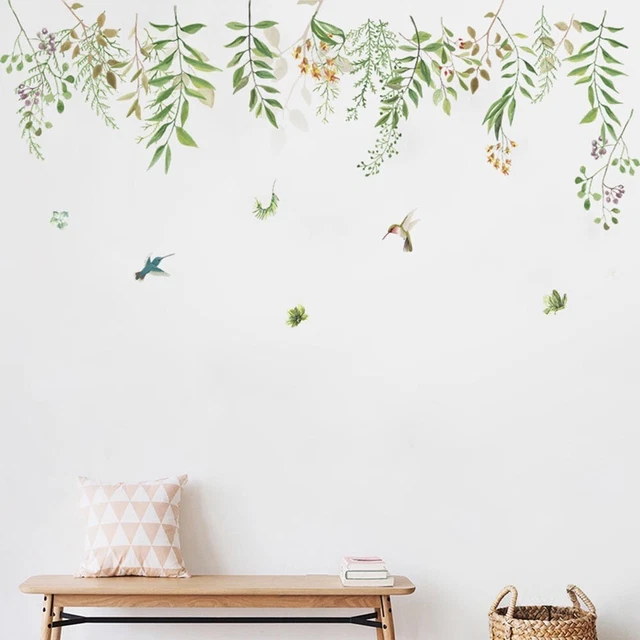 Pegatina de pared planta calcomanía habitación infantil casa arte decoración desmontable