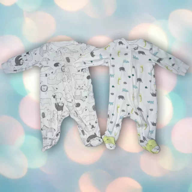 Carter’s Baby Boy’s Footie Sleeper Pajamas Size 3 Months