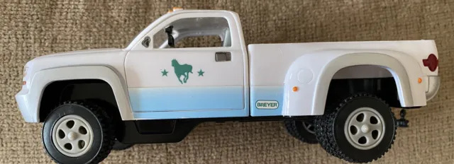 Breyer Stablemates Dually Pick Up Truck Light Blue  7 inch