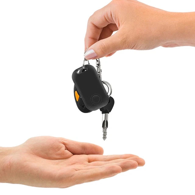 (Black)Key Finder Smart Trackers Item Finder Antilost