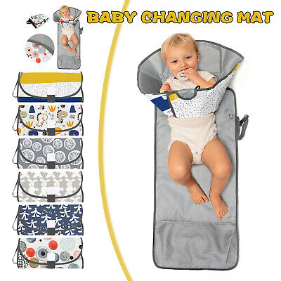 Infant Baby Foldable Waterproof Baby Diaper Changing Mat Portable Changing Pad