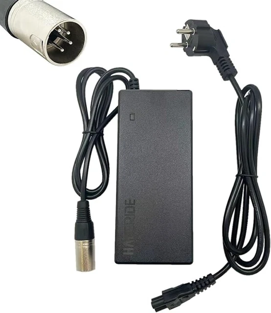 Chargeur De Batterie 42V 2A Pour Scooter électrique, E-bike, Pedelec 36V, Neuf