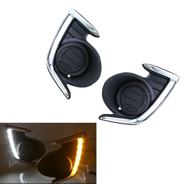 Coppia DRL LED Luci di marcia diurna per Mitsubishi Attrage/Mirage G4 2012-15
