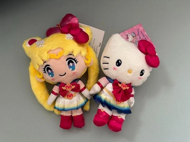 SAILOR MOON ETERNAL X Sanrio Hello Kitty X Super Sailor Moon Plush Doll ...