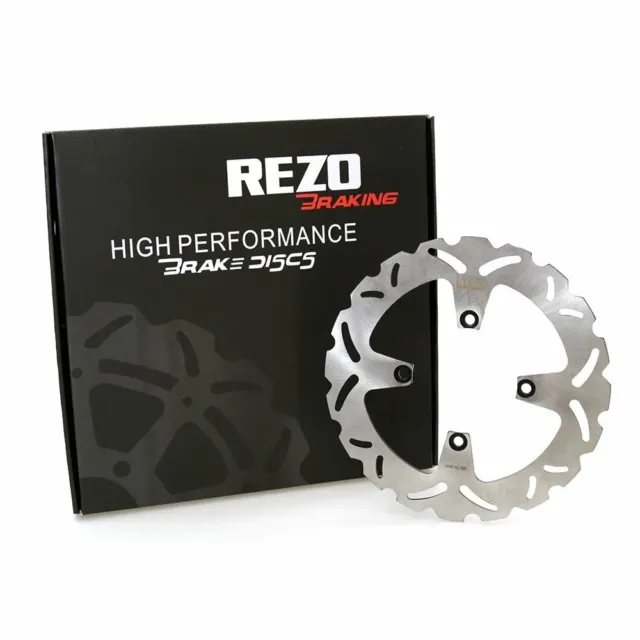 Rezo Wavy Stainless Rear Brake Rotor Disc for Honda VFR 750 F 90-93