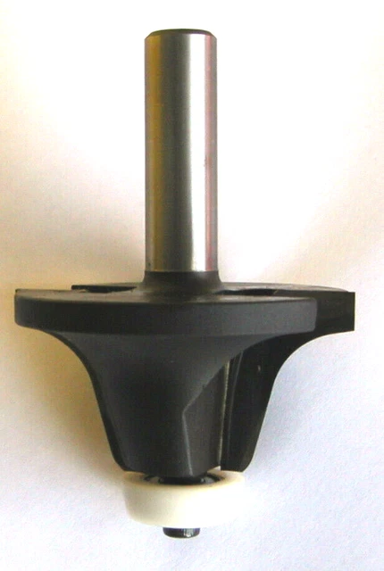 Roundover  Solid Serface Router Bit Carbide Tip 1 Deep 1/2 Radius 1/2 Shank USA