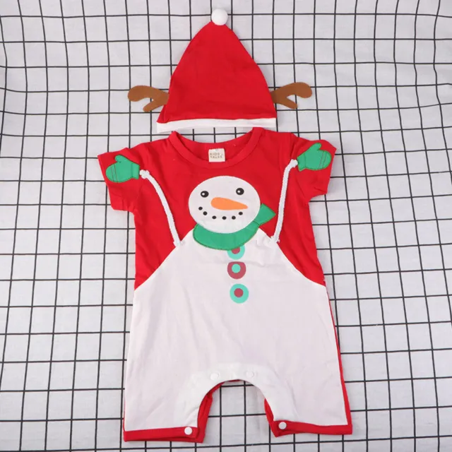 Costume Babbo Natale bambino bambino abito natalizio abiti per bambini 3
