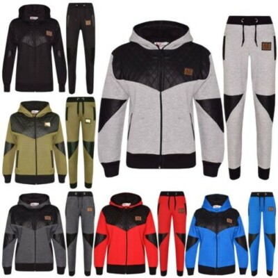 A2Z Bambini Tuta di Design Ragazze A2Z Progetto Top con Zip Fondo da Jogging 