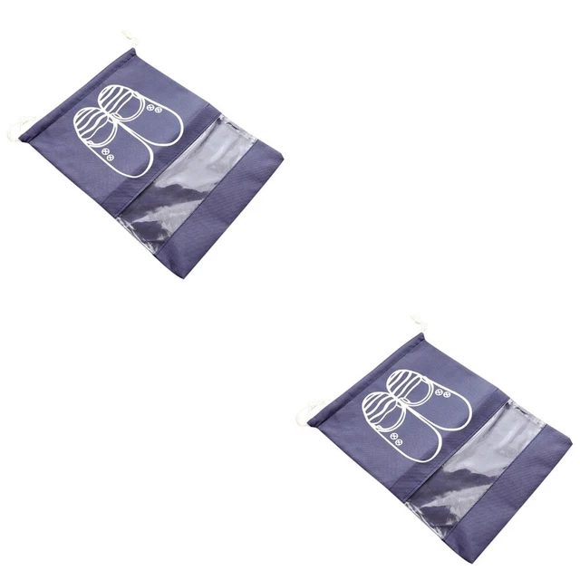 10 stücke Transparente Schuhe Tuch Aufbewahrungstaschen Pouch Wasserdichte Tuch