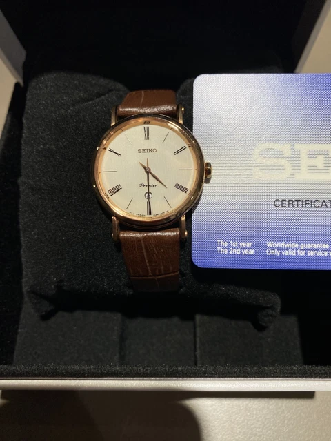 MONTRE SEIKO PREMIER femme SXB436P1 NOS EUR 335 00 PicClick IT