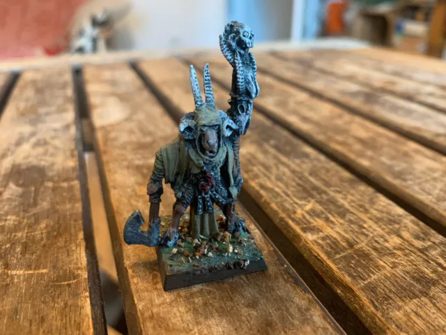 Schamane (C)   Warhammer Beastman, Tiermenschen, old World, AOS