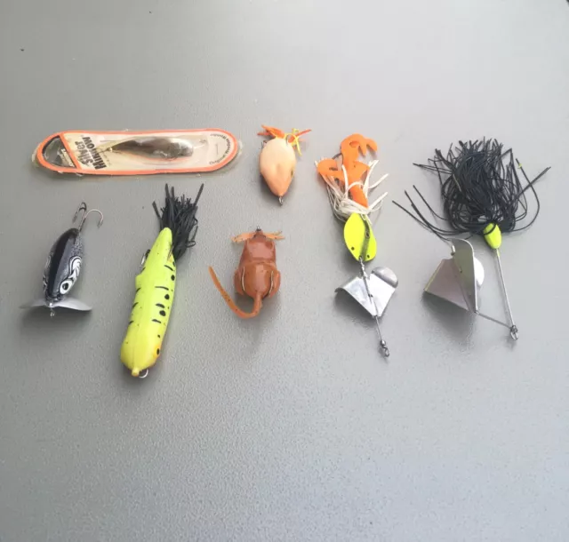 Fishing lures - surface lures - Heddon - weedless - pike - perch