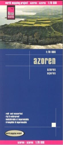 By Reise Knowhow Azores 1:70,000 Hiking & Cycling Map, **Brand New**