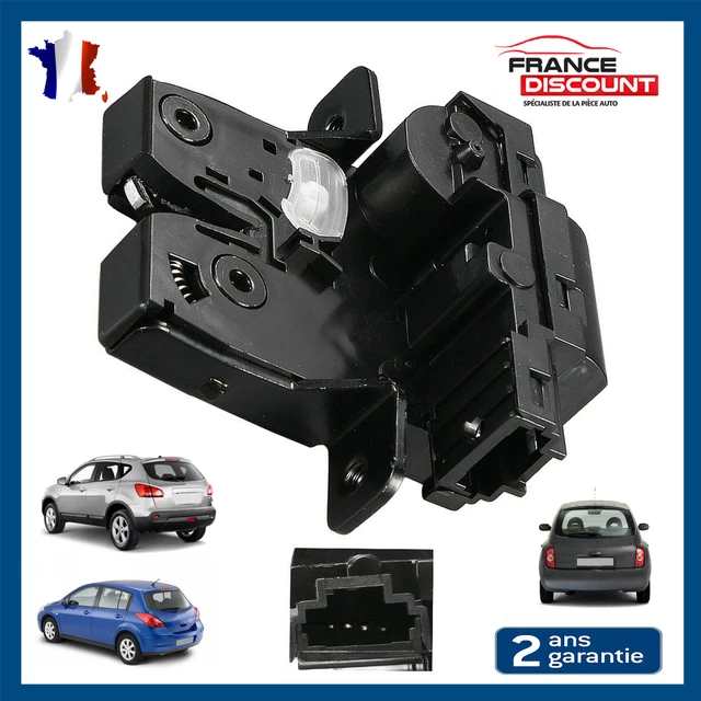 Serrure de Coffre pour Nissan Micra III K12 Qashqai 2 I J10 Tiida C11