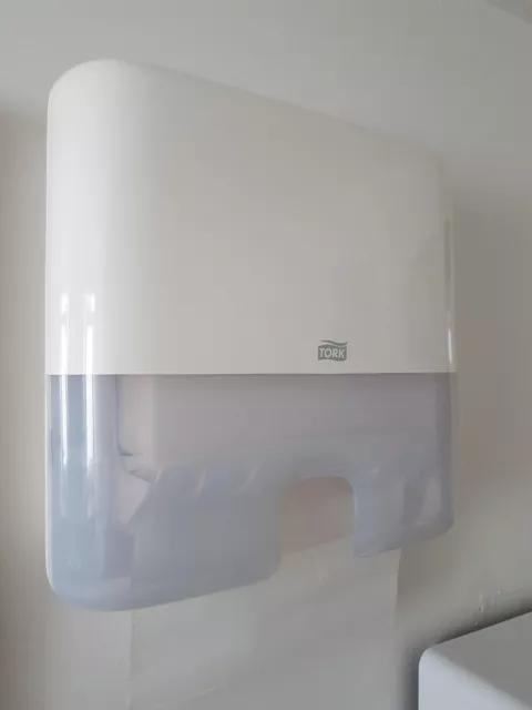 Tork Xpress Slimline Multifold H2 Paper Hand Towel Dispenser, white x2 available