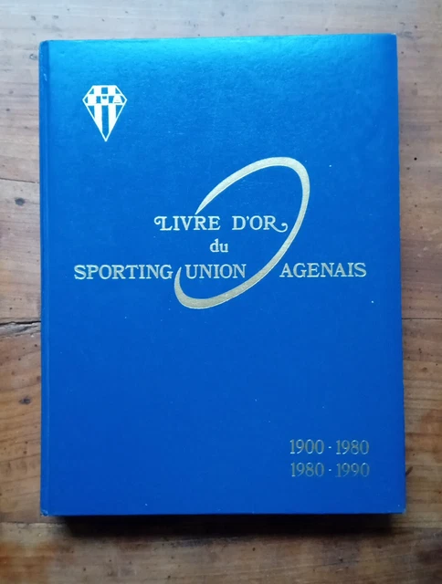 Maillot De Rugby Vintage SUA Agen (Sporting Union Agen) – Errea Homme Taille L