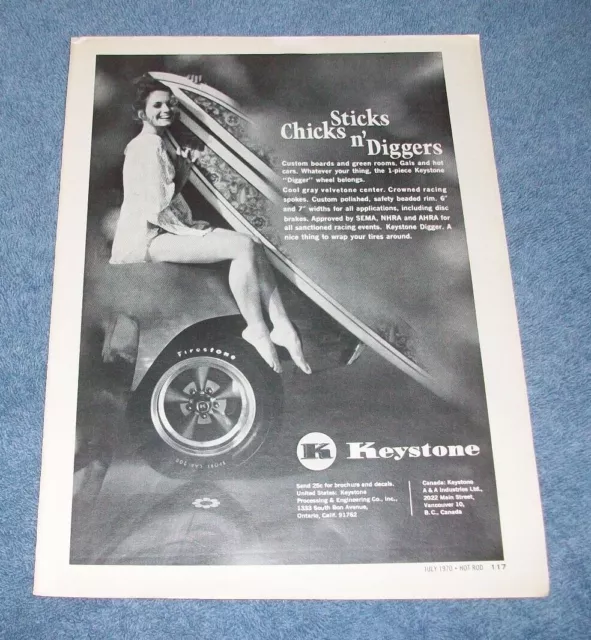1972 Appliance Wheels Vintage Ad Five Great Ways to Say Performance Mag  Wheel