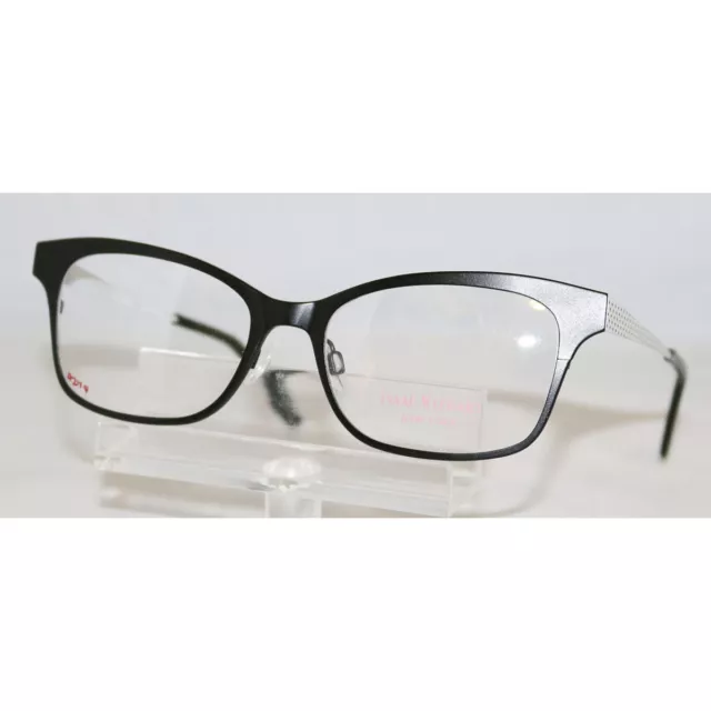 NEW Isaac Mizrahi  IM 30016 BK Black Prescription Eyeglasses 52-17-135 IM30016