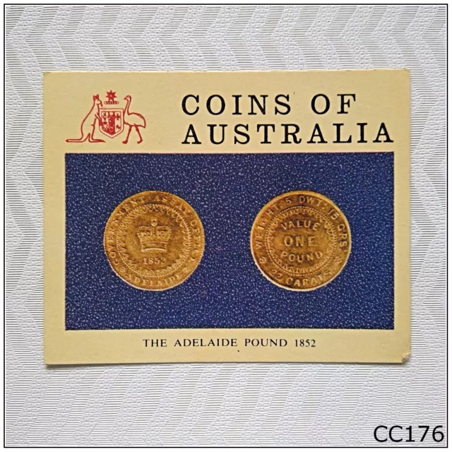 Nabisco Vita-Brits Coins of Australia #11 Cereal Card (CC176)