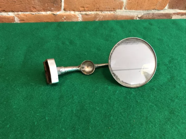 Original 1930’s-40’s Joma Style Accessory Thermometer Mirror For Parts