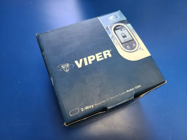 VIPER 3303 SuperCode 2-Way Responder LC Car Alarm Vehicle Security System