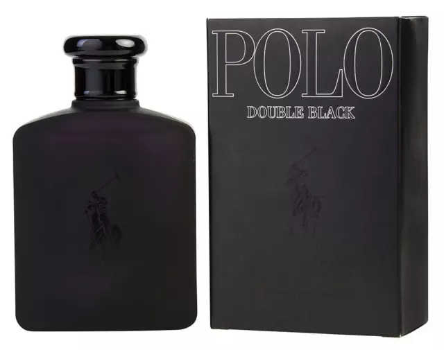 Polo Double Black 4.2 oz by Ralph Lauren Mens Eau De Toilette Spray New & Sealed 3