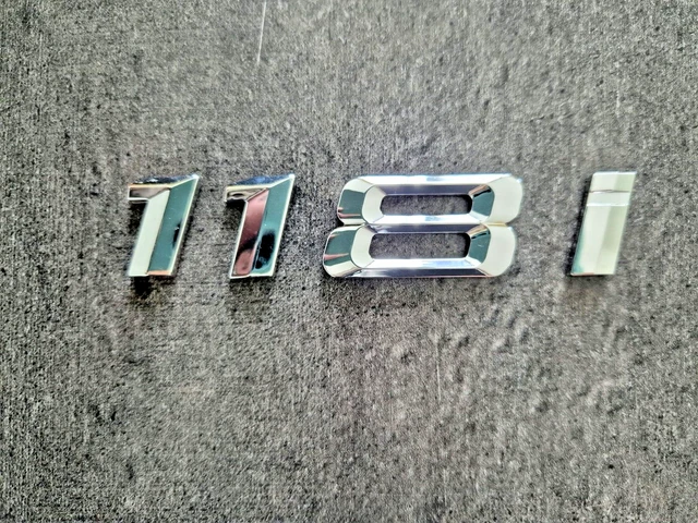 Autocollant Chiffre Coffre BMW Série 3 325ci - Gris - Neuf Sous Emballage