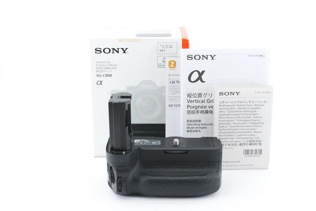 [Near Mint w/Box] Sony VG-C3EM Vertical Grip For Alpha A9 A7III A7RIII #051