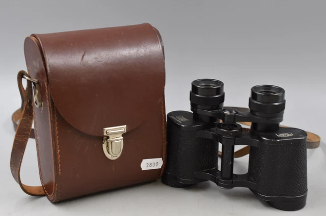 Binoculares vintage Carl Zeiss Jena multicapa DDR Jenoptem 8x30W - con estuche