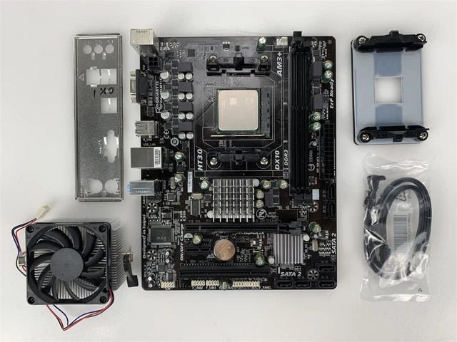 PLACA MADRE GIGABYTE GA-78LMT-S2 AM3+ Microatx con AMD FX-4300