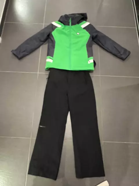 Skianzug Ziener grün-schwarzGrösse 152 top Zustand für Junge/Mädchen/Jugendliche