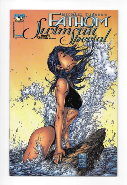 Michael Turner's Fathom Swimsuit Special Top Cow (May 1999) VF+ 8.5 Color Pinups