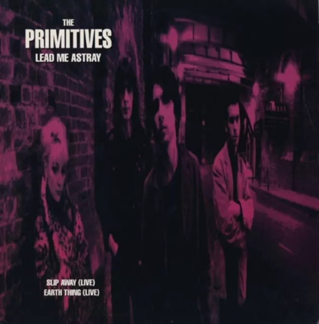 Primitives Lead Me Astray  3 track uk 12" cut corner