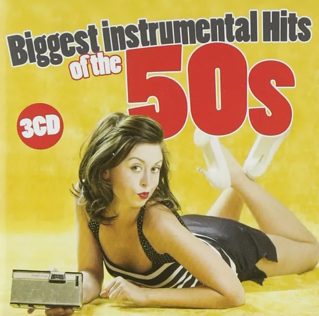 CD 50s Biggest Instrumental Hits Of The 50s Par Artistes Divers 3CDs