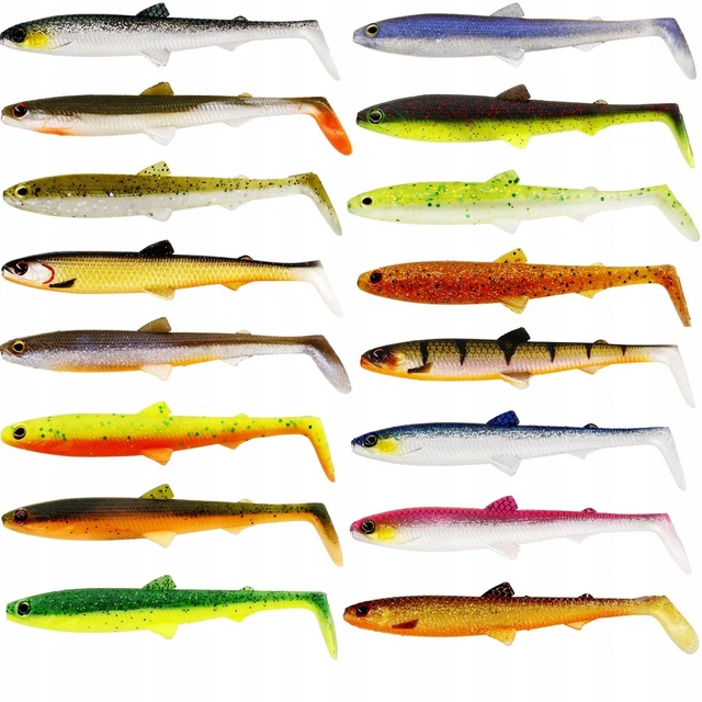 Gummiköder Westin Bullteez Shadtail 9,5/ 18/24cm Gummifisch Angelköder Swimbait