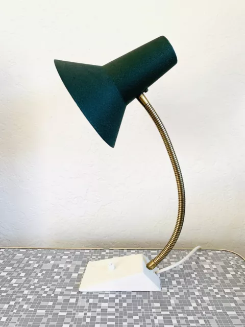 50s Gooseneck Table Lamp Mid Century Lamp Kaiser Idell 60s German Vintage Light