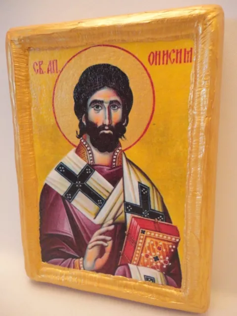 Saint Onesimus Onesimos Onisimos Icone Ikona Ikone Greek Eastern Orthodox Icon