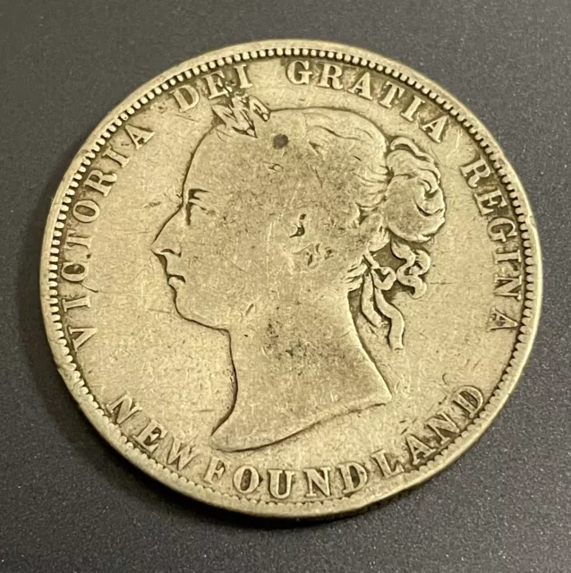 Canada (Newfoundland) 1899 50 Cents Silver Coin
