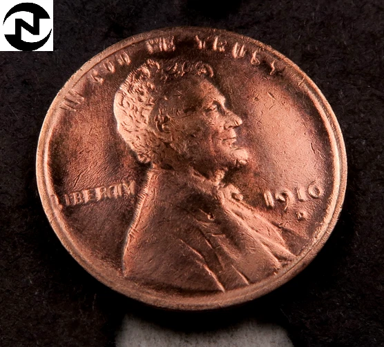 1916-D Lincoln Wheat Penny Cent ~ Uncirculated (red) ~ (24009)