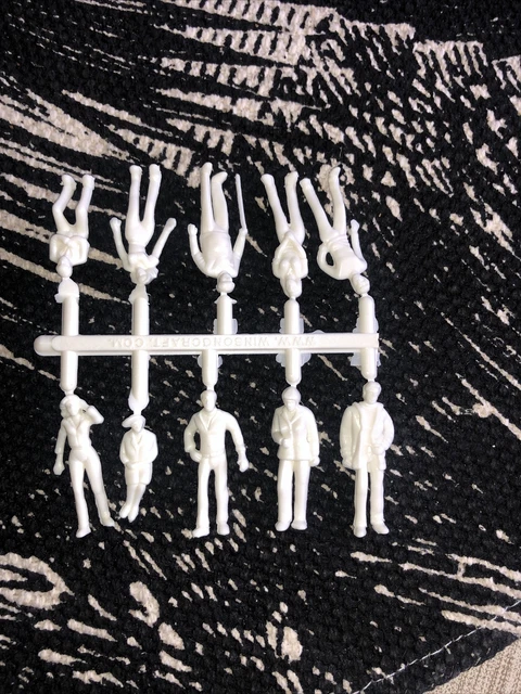 4x100Pcs Figurines De Personnes Peintes Miniatures Pour Train Railway 4x100Pcs Figurines De Personnes Peintes Miniatures Pour Train Railway