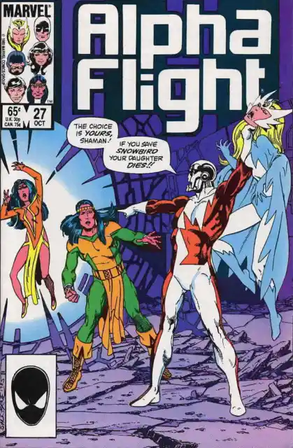 Alpha Flight #27 Marvel Comics October Oct 1985 (VF)