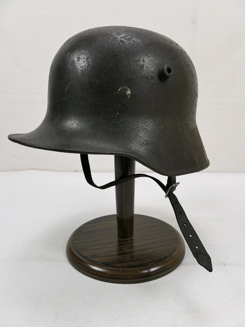 Original M18 Stahlhelm ET66 Helm mit Helmfutter und Kinnriemen aus Sammlung