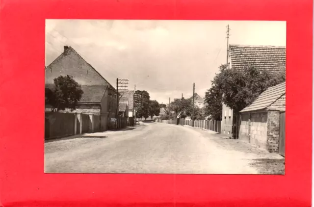 AK - Bärenklau, Dorfstraße, 1961,  bei Guben, Schenkendöbern, Tauer, Peitz