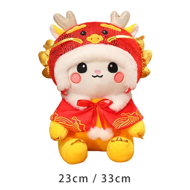 2024 CHINESE DRAGON Doll 2024 Dragon Plush Toy Dragon Stuffed Animal