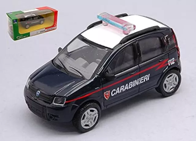 Modellino Auto FIAT Panda 4x4 Carabinieri Scala 1/43 NewRay Modello Giocattolo