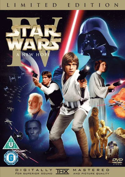 Star Wars: Episode IV - A New Hope (DVD) Peter Cushing Carrie Fisher Mark Hamill