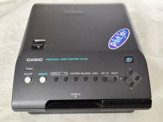 Aus einer Auflösung: Casio Personal Video Printer VG-100