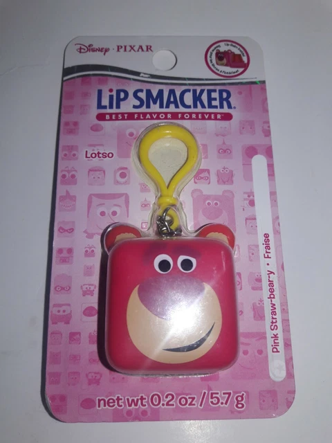 Disney Pixar Lip Smackers Lotso Pink Bear Strawberry