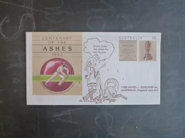 1977 Mt ELIZA C.C. VIC GOV CENTENARY TEST ASHES TROPHY WIN COVER